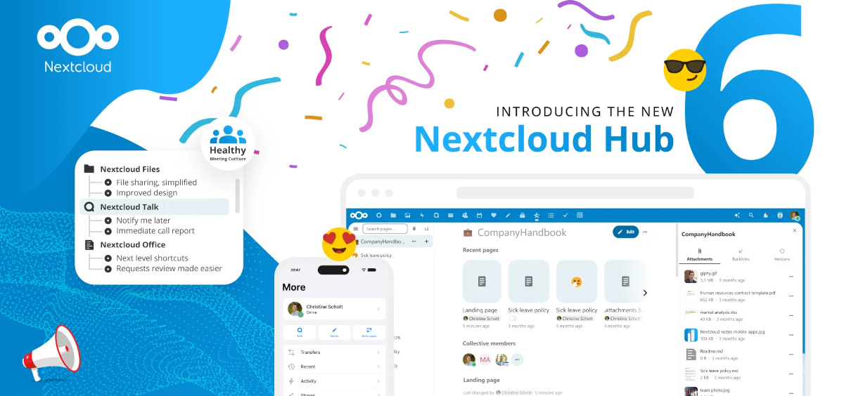 NextCloud Hub 6: L’Alternativa Open Source a Google Suite e Microsoft 365